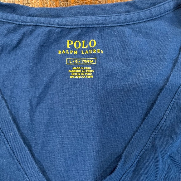 Polo by Ralph Lauren Blue Short Sleeve Tee - Picture 2 of 2